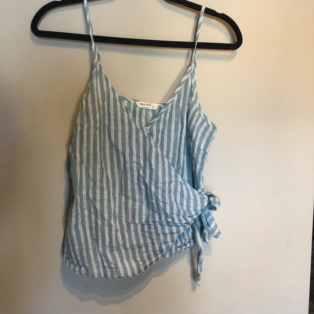 Tie / wrap around shirt